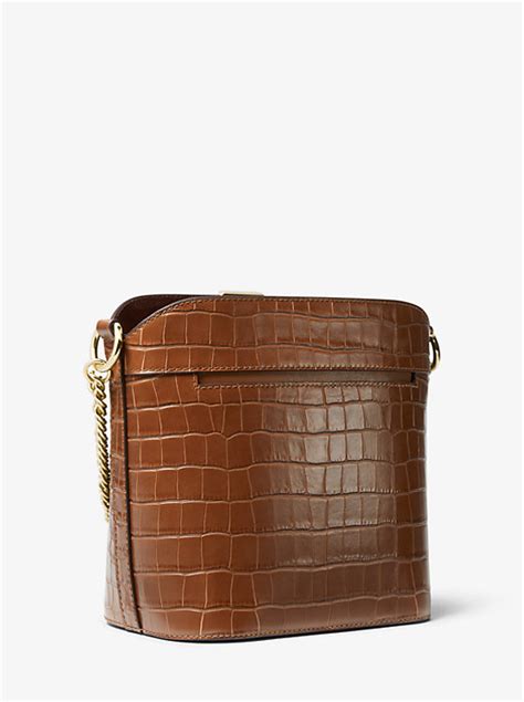 bea bucket michael kors|Bea Medium Crocodile.